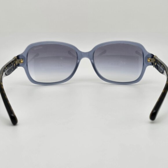 *SOLD* Coach HC 8241 L1031 Milky Blue Denim Frame Blue Gradient Lens Sunglasses - Picture 5 of 16